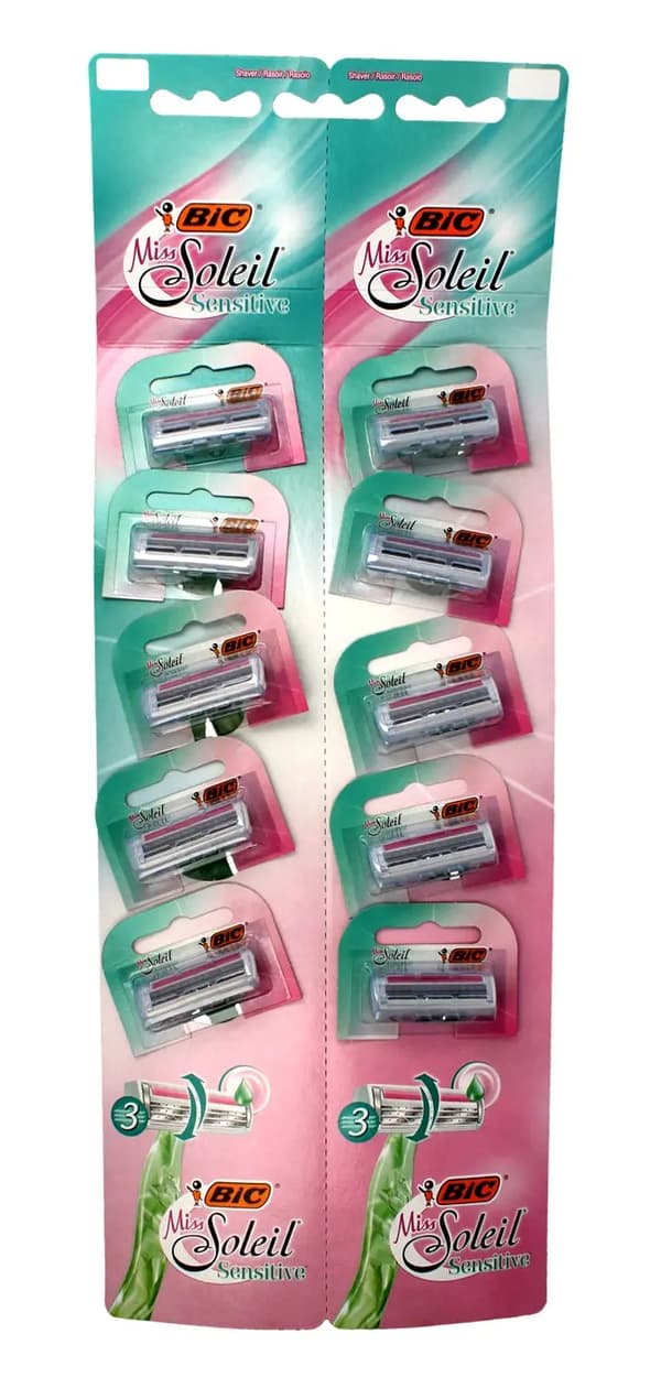 Bic rakhyvel Miss Soleil Sensitive 1p.-10st