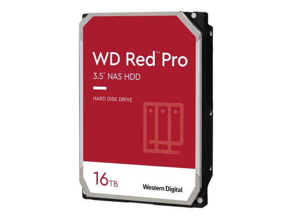 WD Hårddisk RED PRO - 16 TB - 3.5\" - SATA 6 GB/s