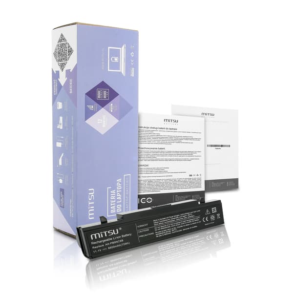 Mitsu-akku Samsung Notebook R460, R519 (10.8V-11.1V) (6600 mAh)