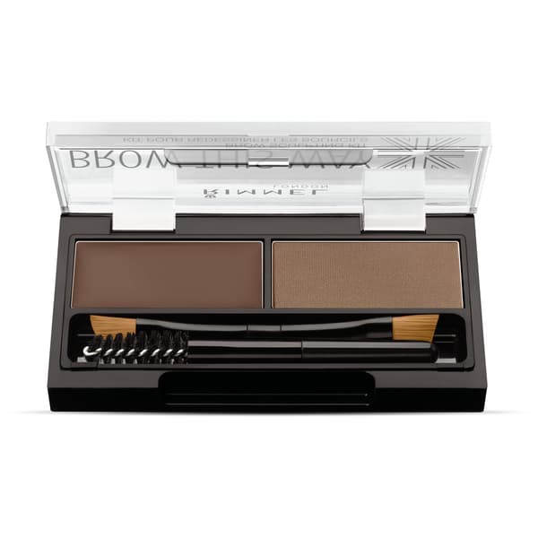 Rimmel Brow This Way Sculpting Kit Kulmakarvaväri 002 Medium Brown 2.4g