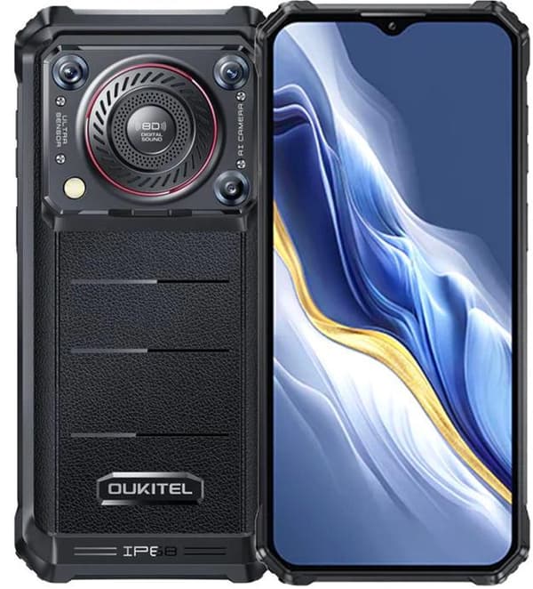 Smartphone Oukitel WP36 Pro 6/256 10600 mAh Svart