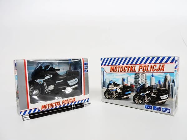 POLIISIMOOTTORIPYÖRÄ VALOLLA JA ÄÄNELLÄ