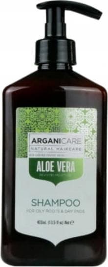 Arganicare_aloe vera shampoo til tørt og mat hår 400ml