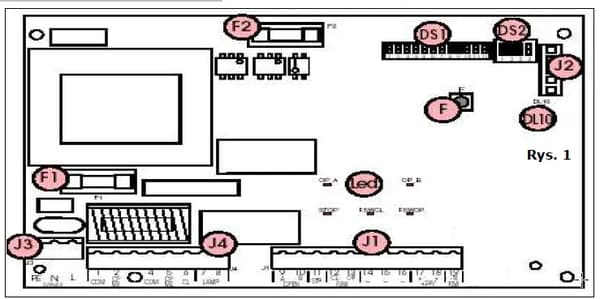 Styreenhed Genius Brain JA592/FAAC 452MPS