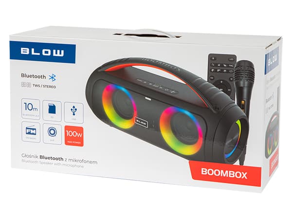 30-356# Boombox bluetooth-högtalare