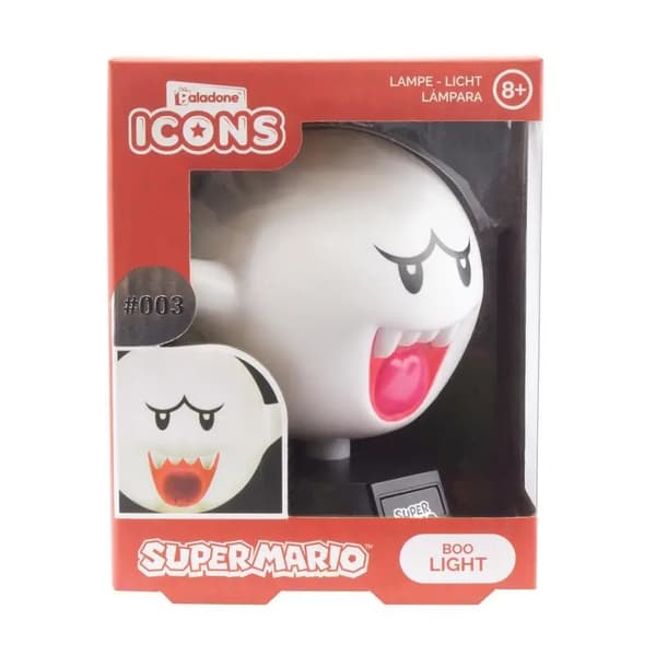 Nintendo Super Mario Bros Boo-lampa