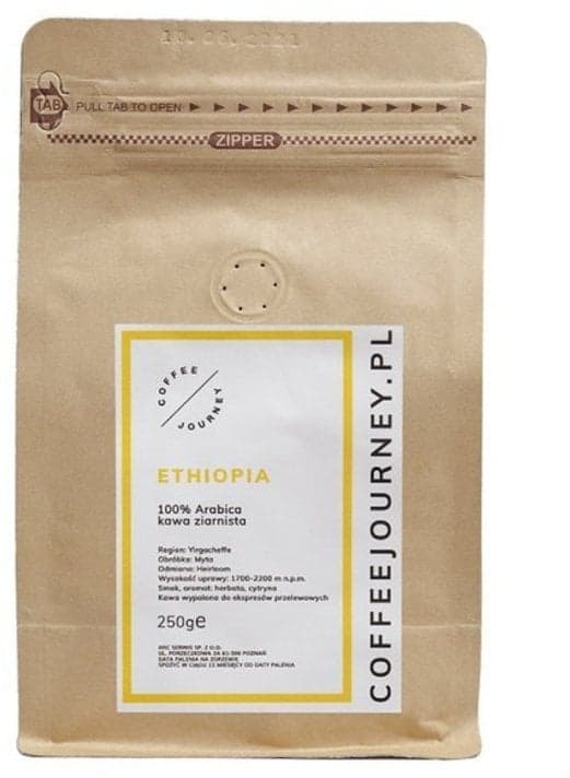 Hela kaffebönor Coffee Journey Etiopien 250 g