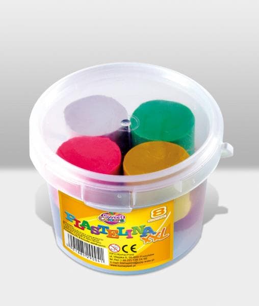 Modellera PXXL 8färgs hink KOMA-PLAST