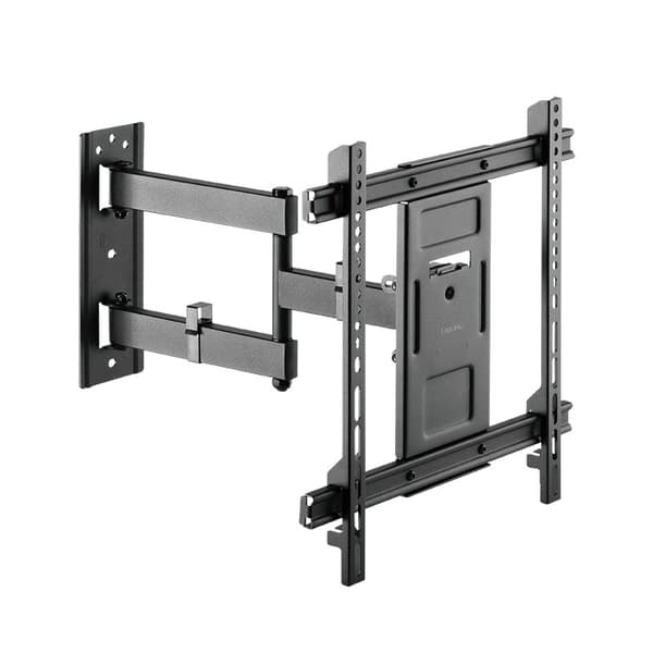 LogiLink - teline - täysin liikkuva - LCD-televisiolle / kaarevalle LCD-televisiolle - musta