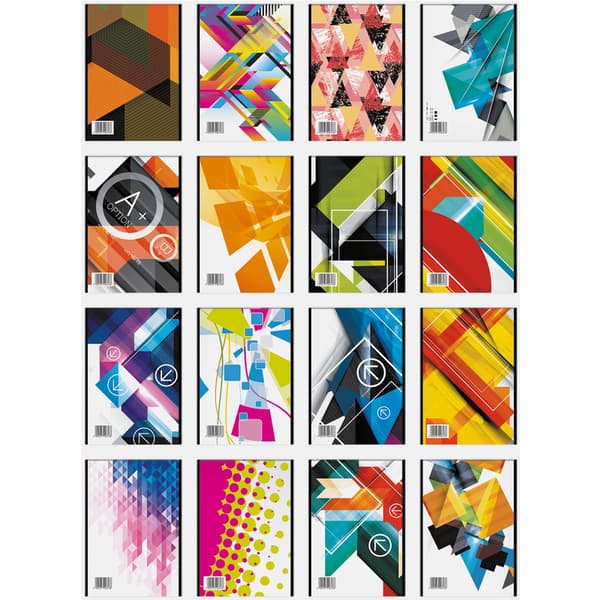 Kontorblok Interdruk Economy A4/100k gitter