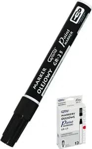 Grand Oil Marker GR25, Sort (160-1963)