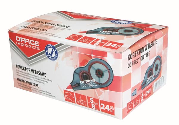 Office Products Korrigeringstejp 5mm 8m Mus (17101821-99)
