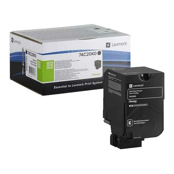 Lexmark - svart - original - tonerkassett - LCCP, LRP