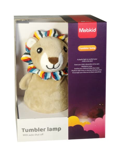 Taaperon kylpylelu seisova lamppuleijona
