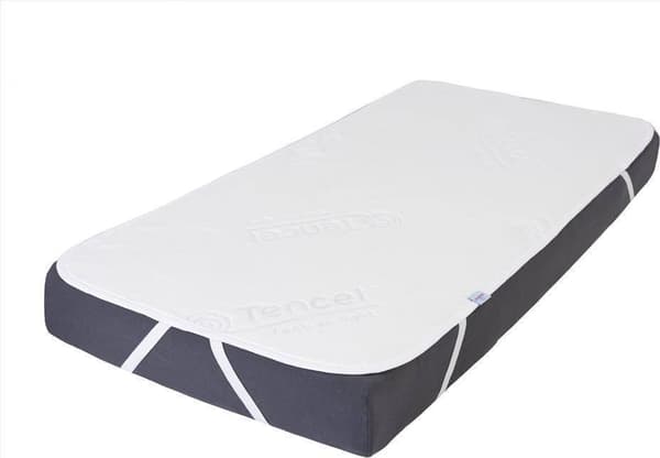 EWA 927927 Tæppe bambus lyseblå fletning+puddel