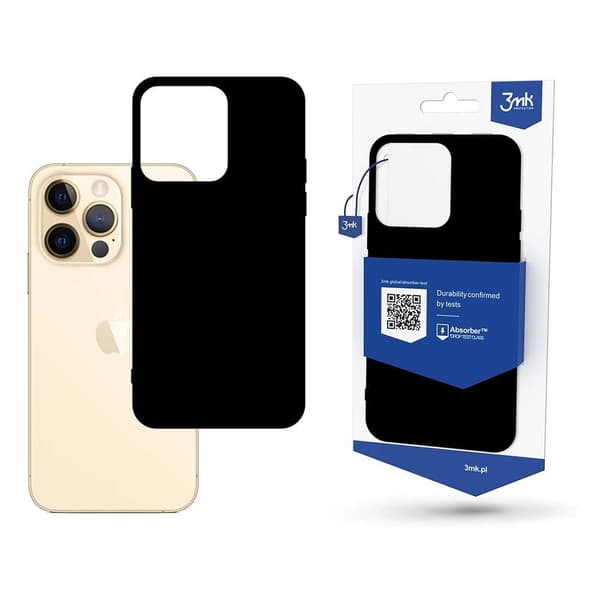 Apple iPhone 13 Pro - 3mk Matt Hülle sort