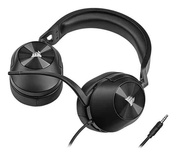 Hörlurar CORSAIR HS55 STEREO, Antracit, Gaming Headset, (EU Version)