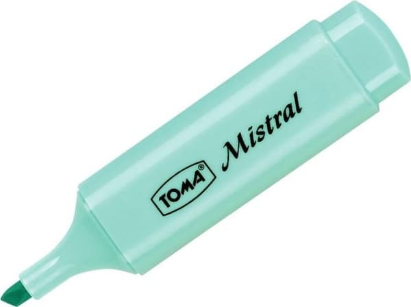 Överstrykningspenna Mistral Pastellblå (10st) TOMA