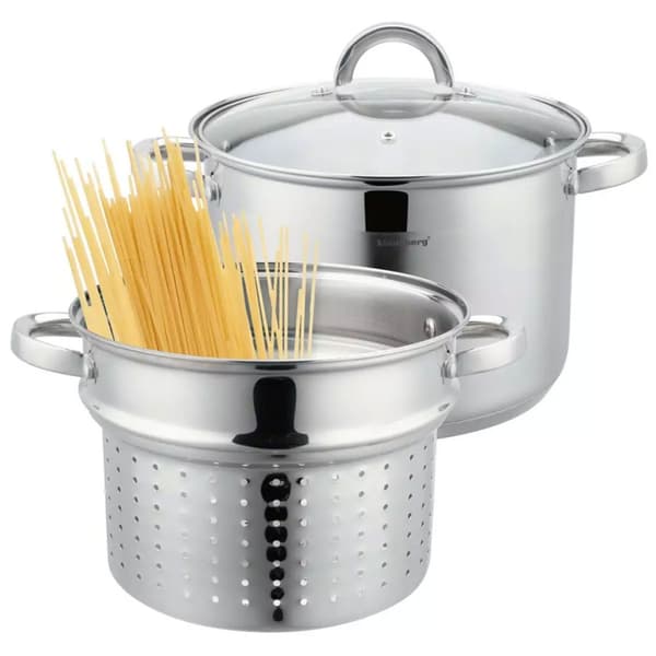 GRYTA 24cm 7,5L FÖR MATLAGNING KLAUSBERG PASTA KB-7738