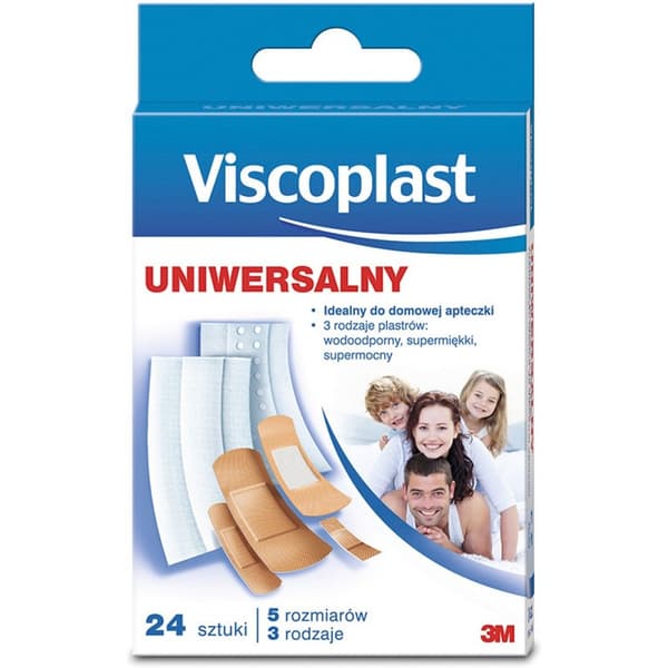 Sila Viscoplast plåster universalset 24 st