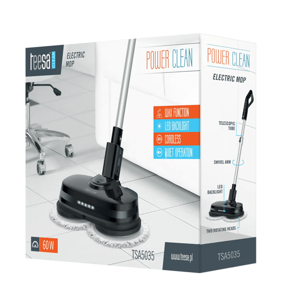 Elektrisk mopp TEESA POWER CLEAN