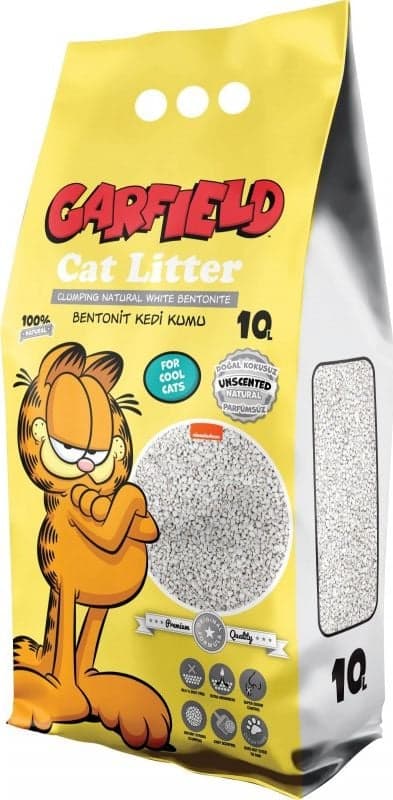Kattströ GARFIELD No data Natural 10 l