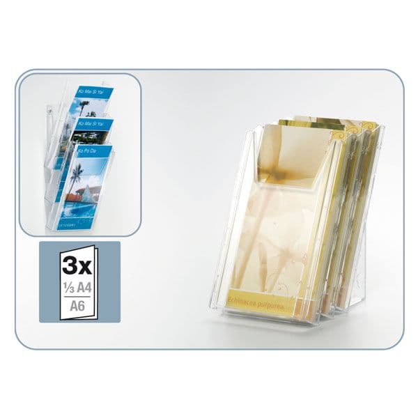 A4 DURABLE COMBIBOXX FLYER STAND 5 BOXES