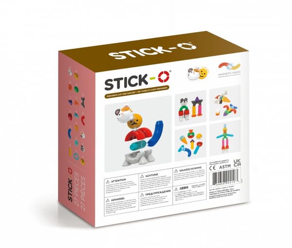 Magformers Stick-O Sæt kat og hund 27el