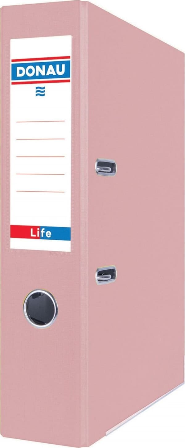 Donau Life 2-ringbind A4 75mm pink (3966001PL-30)