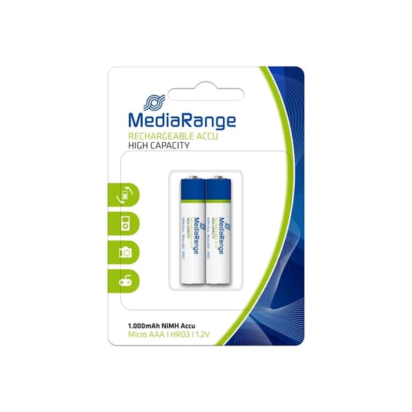 MediaRange MRBAT122 batteri - 2 x AAA