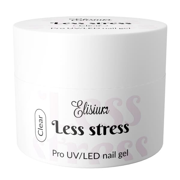 ELISIUM Less Stress Builder Negleopbygningsgel - Klar 40ml