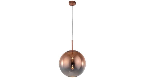 Pendellampe Palla kobber 30cm Light Prestige