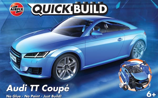 Airfix Airfix QUICKBUILD Audi TT Coupe - Blå