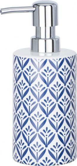 Sæbedispenser Sæbedispenser Lorca 360ml Blå-Keramik/Hvid