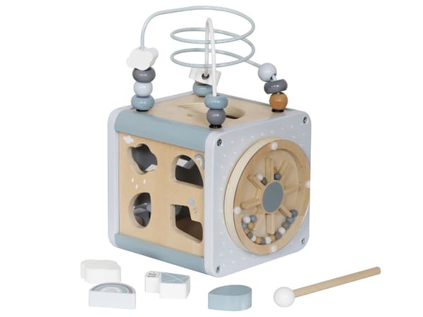 Multi Cube Träkubs Aktiverande Pedagogisk Montessori ZA5264