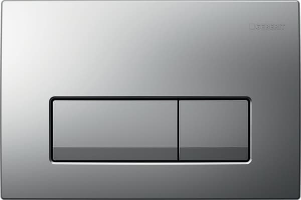 Geberit skylleknap Geberit Delta50 front krom-mat [1/10/180]