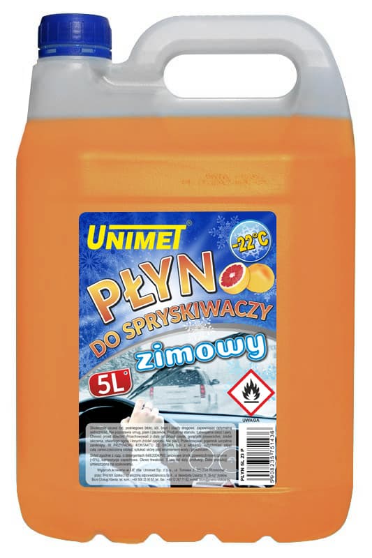 VINTER SPRINKLERVÆSKE 5L DO-22 PÅ ETHANOL ORANGE