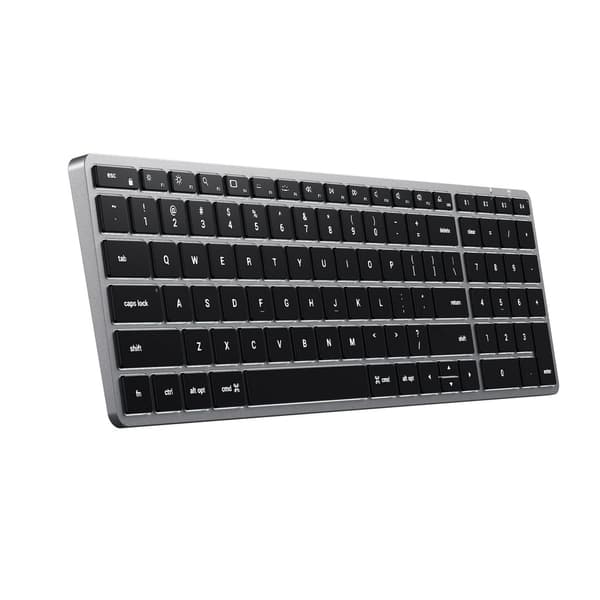 Satechi Slim X2 Bluetooth Bakgrundsbelyst Tangentbord rymdgrå