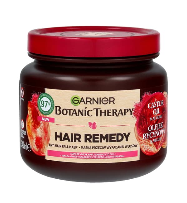 Garnier Botanic Therapy Mask mot håravfall med ricinolja 340ml