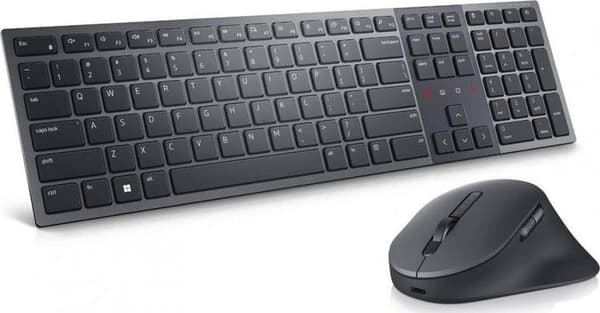 Dell trådløst tastatur- og musesæt til samarbejde Premier KM900 - US Layout - Grafit