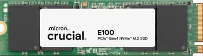 Crucial SSD E100 - 1 TB - M.2 2280 - PCIe 4.0 x4 NVMe - Bricka
