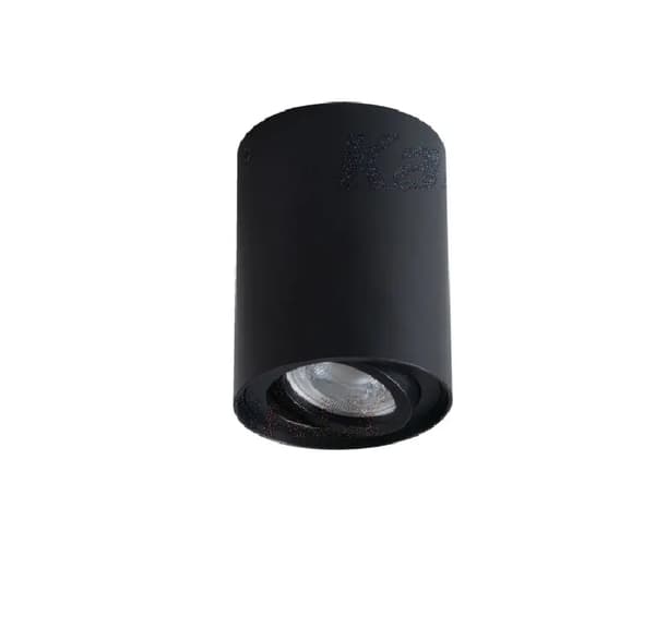 Kanlux-kattovalaisin BORD XS DLP-50-B musta, säädettävä