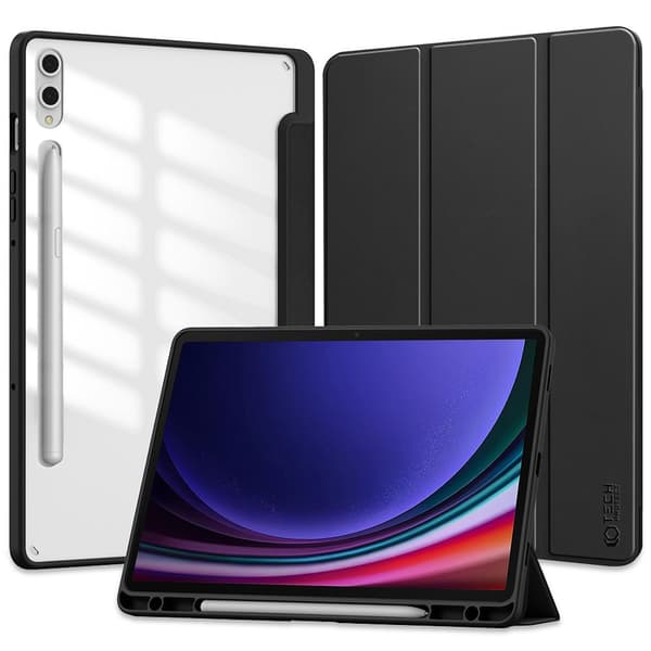 TECH-PROTECT SC PEN HYBRID GALAXY TAB S9+ PLUS 12.4 X810 / X816B MUSTA