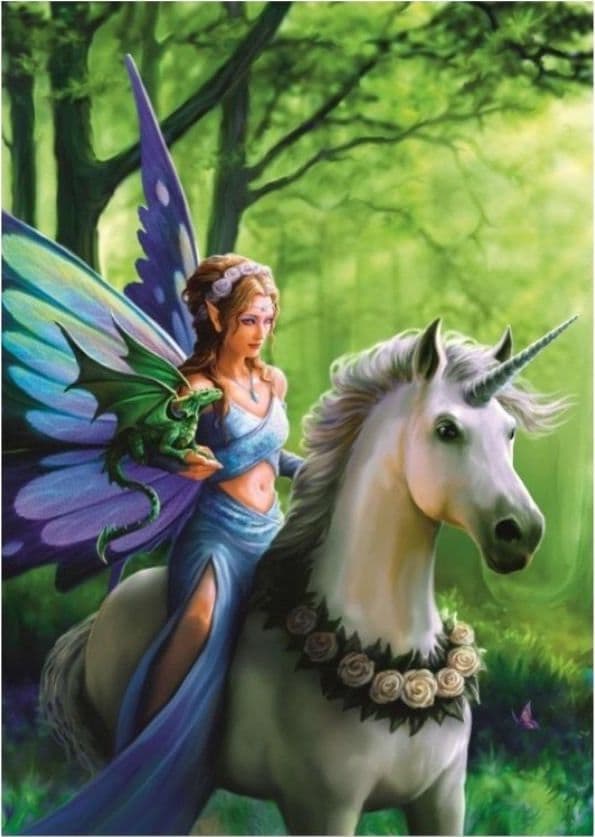 Palapeli 1500 Anne Stokes - Queen deadlock