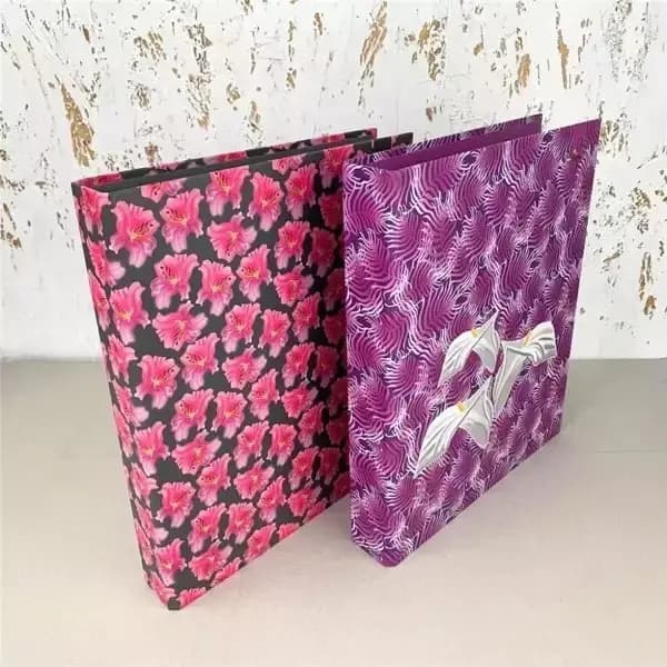 Ringbind A4/2R Blomster