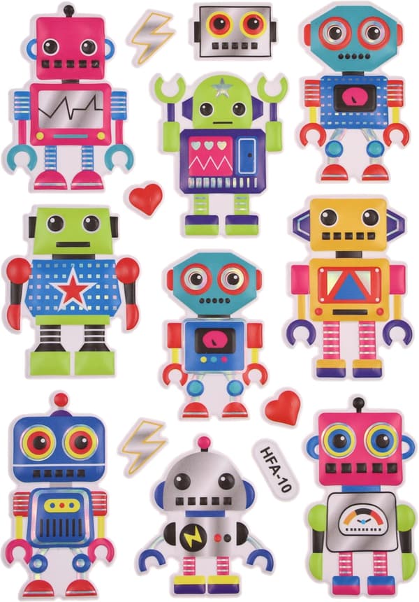 Tarrat kuperat robotit sekoitus 14kpl