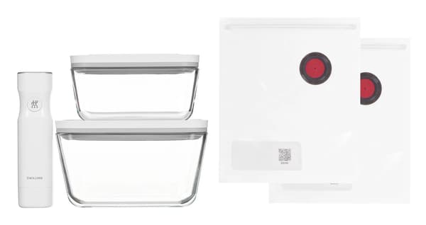 Zwilling Fresh+Save Vakuum- Startsæt 7 dele. Glas