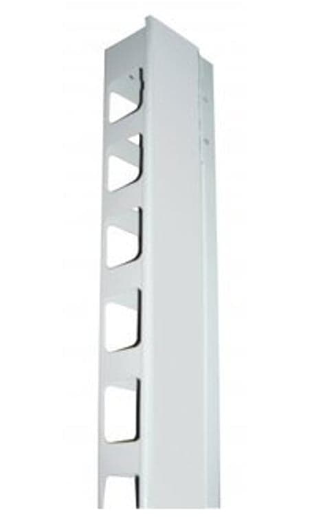 Intellinet 19\" Väggmonteringsskenor, 9U, Svart, 2-pack