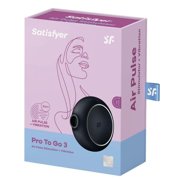 Luftmassager Satisfyer Pro To Go 3 sort