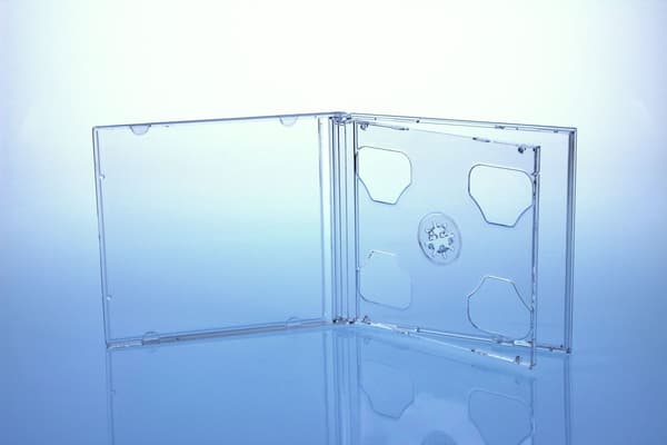 OMEGA BOX JEWEL CASE BOX 2CD PREMIUM CLEAR 44845 SA